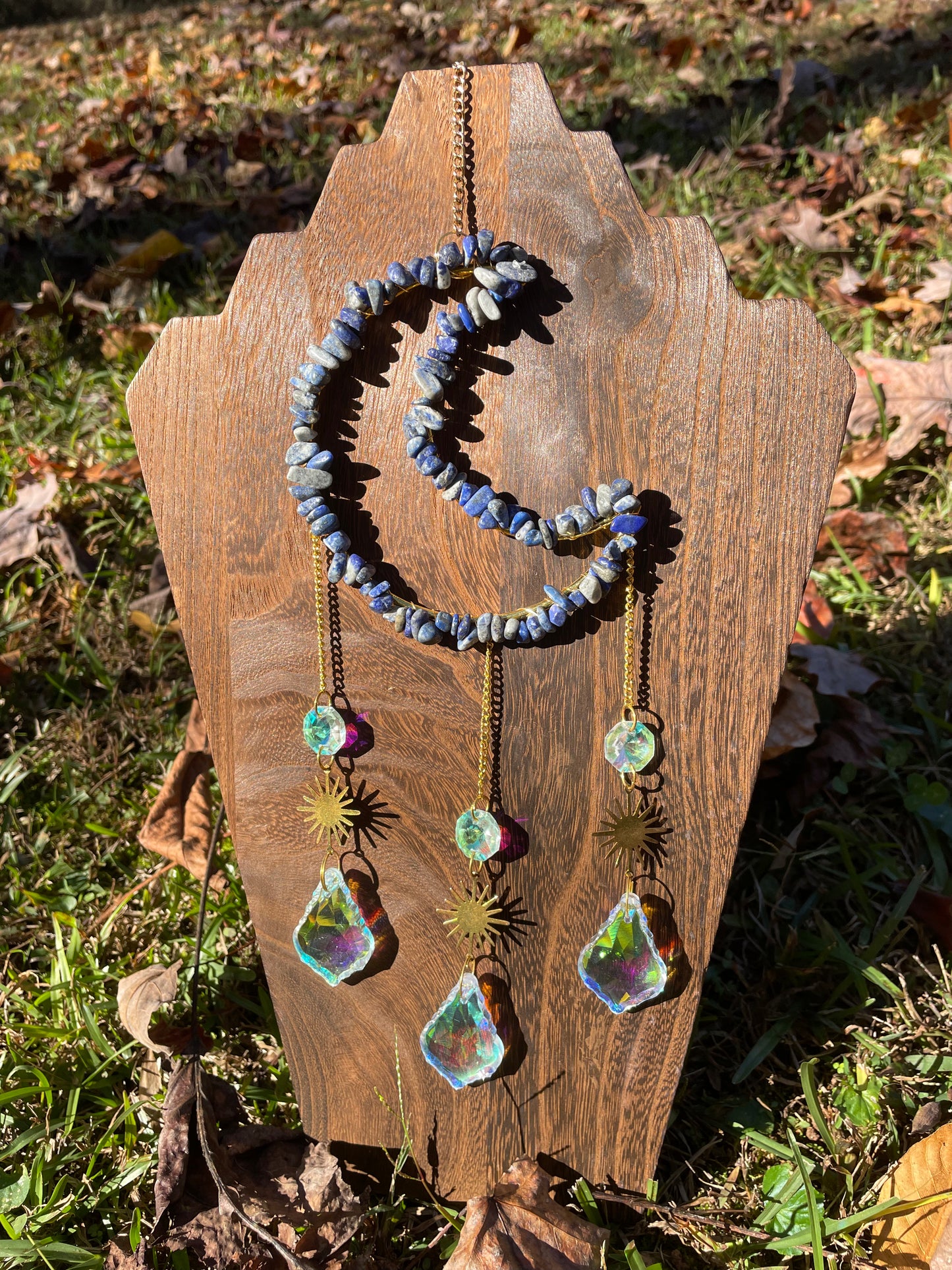 Crescent Moon Suncatcher