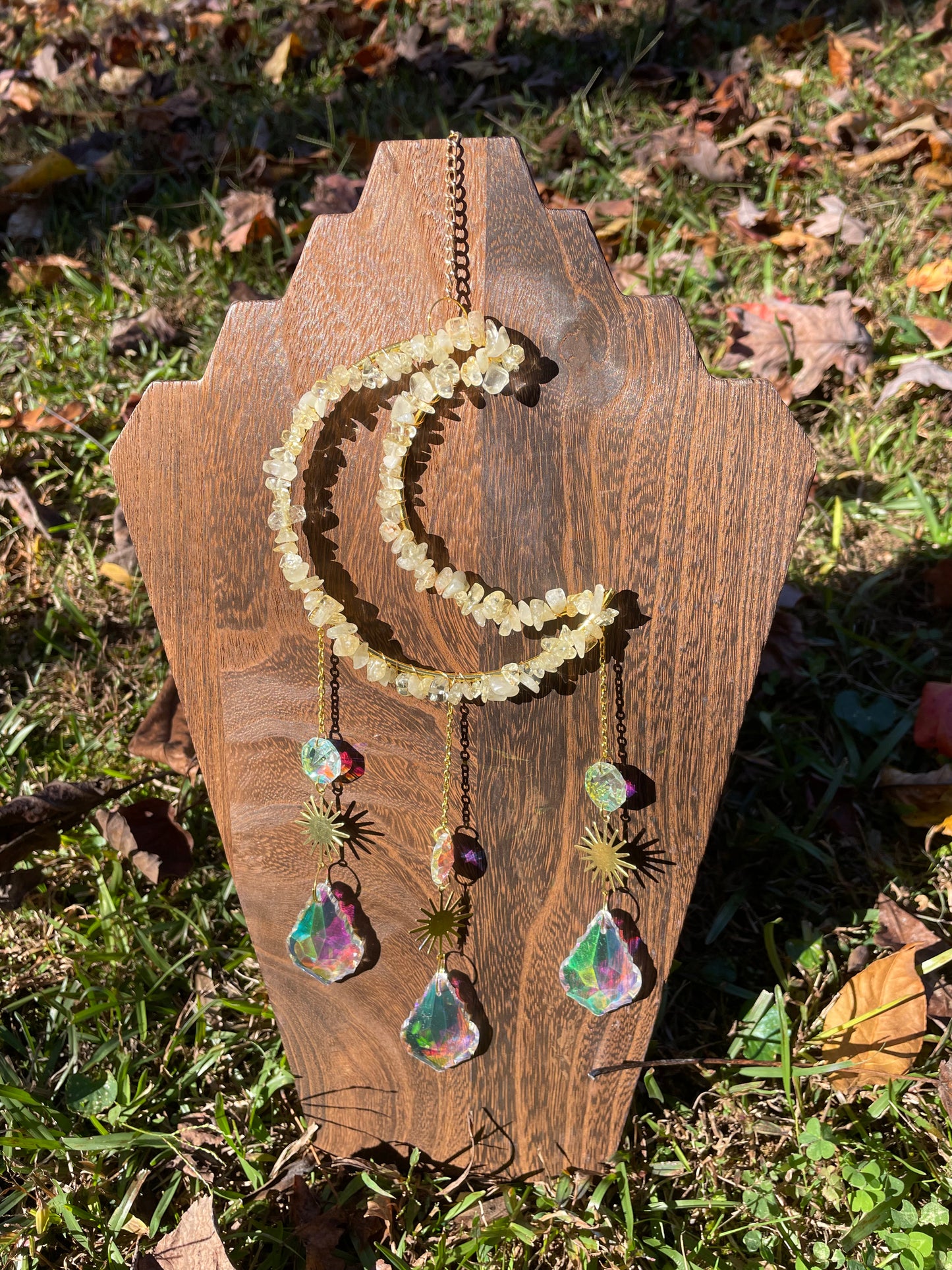 Crescent Moon Suncatcher