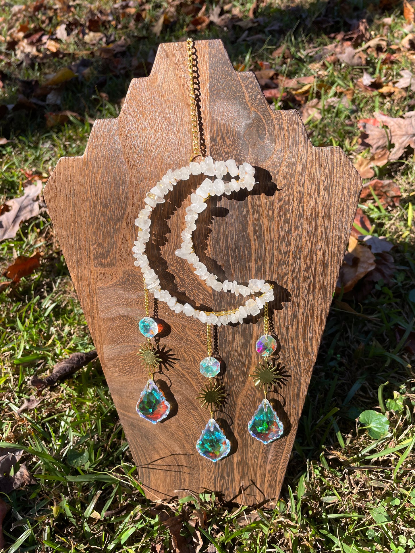 Crescent Moon Suncatcher